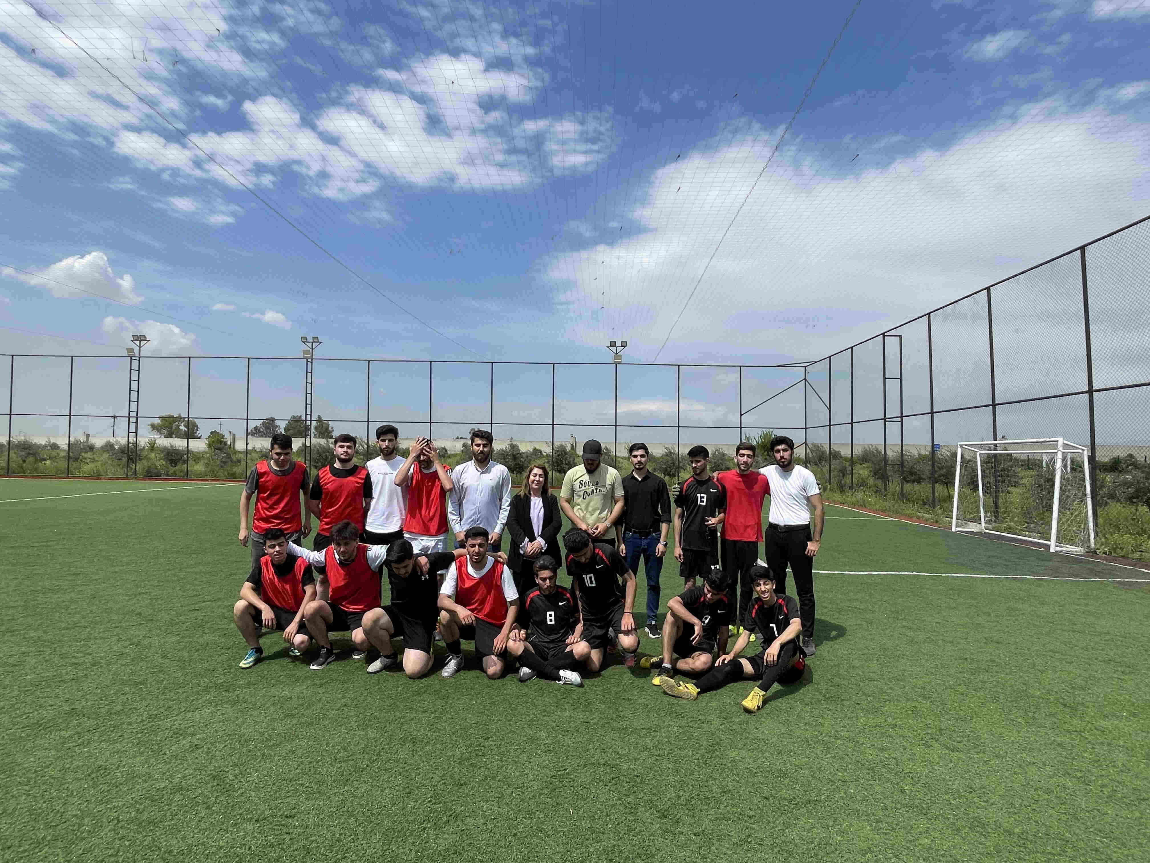 Students of Medical Microbiology Department Organize Friendly Match with Lebanese-French University Peers