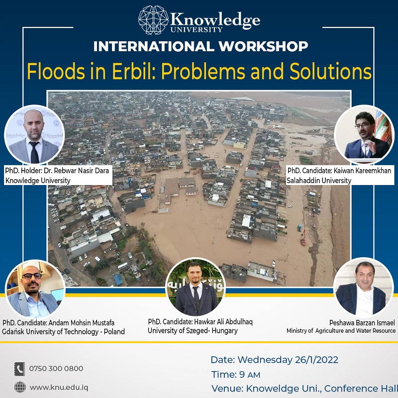 Floods in Erbil:Problems and Solutions International Workshop