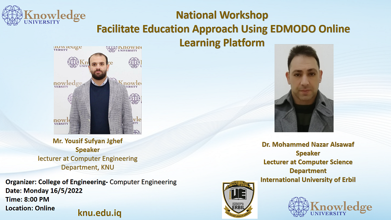 Facilitate education approach using EDMODO online learning platform Online workshop