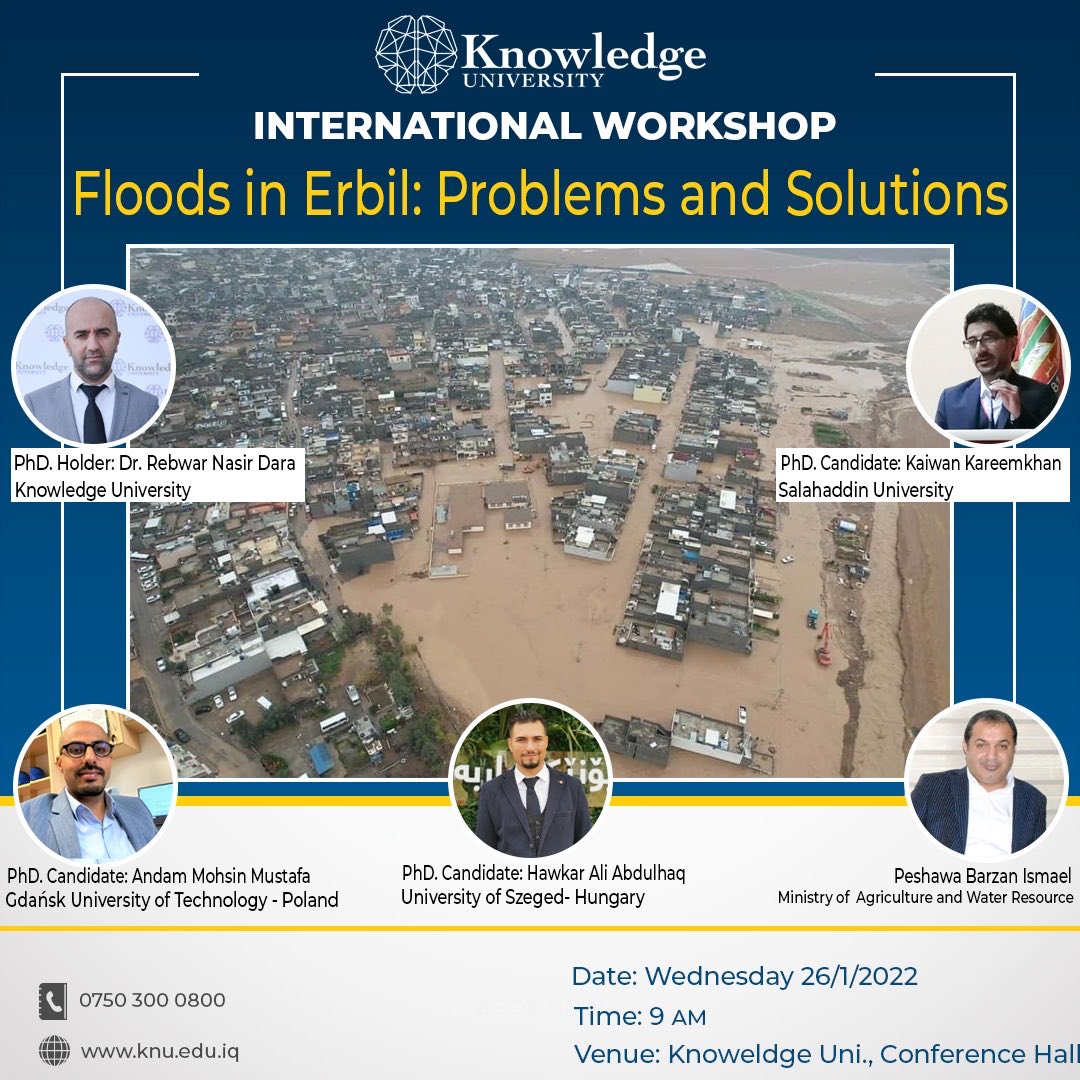 Floods in Erbil: Problems and Solutions