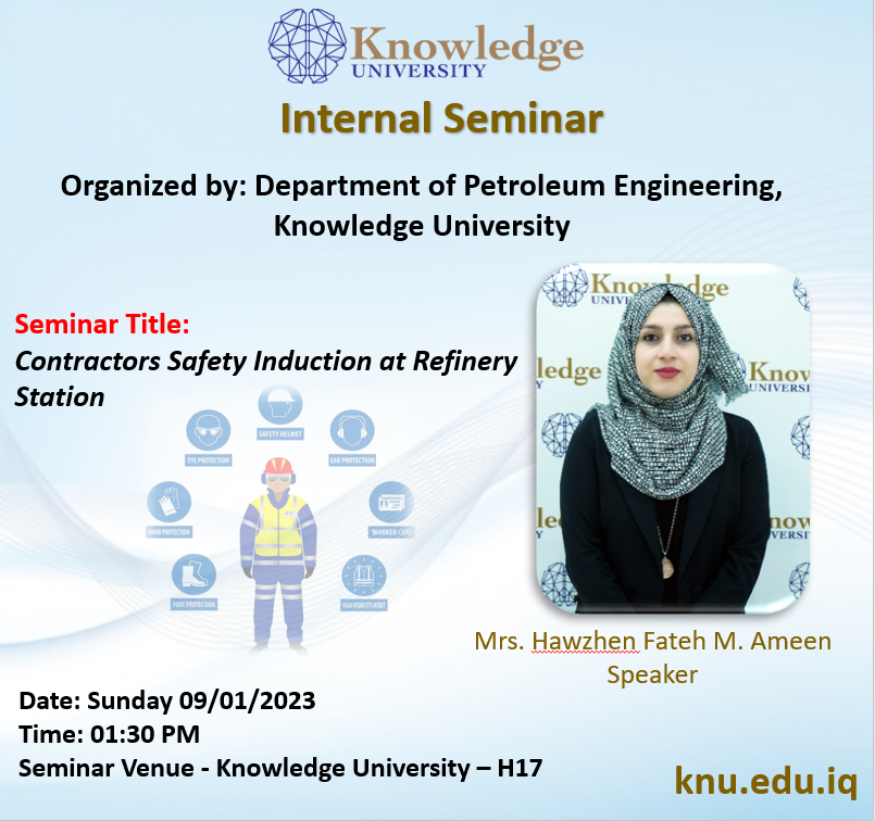 Contractors Safety Induction at Refinery Station