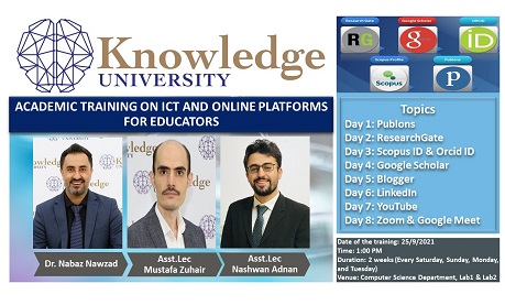 Academic Training On ICT And Online Platforms For Educators