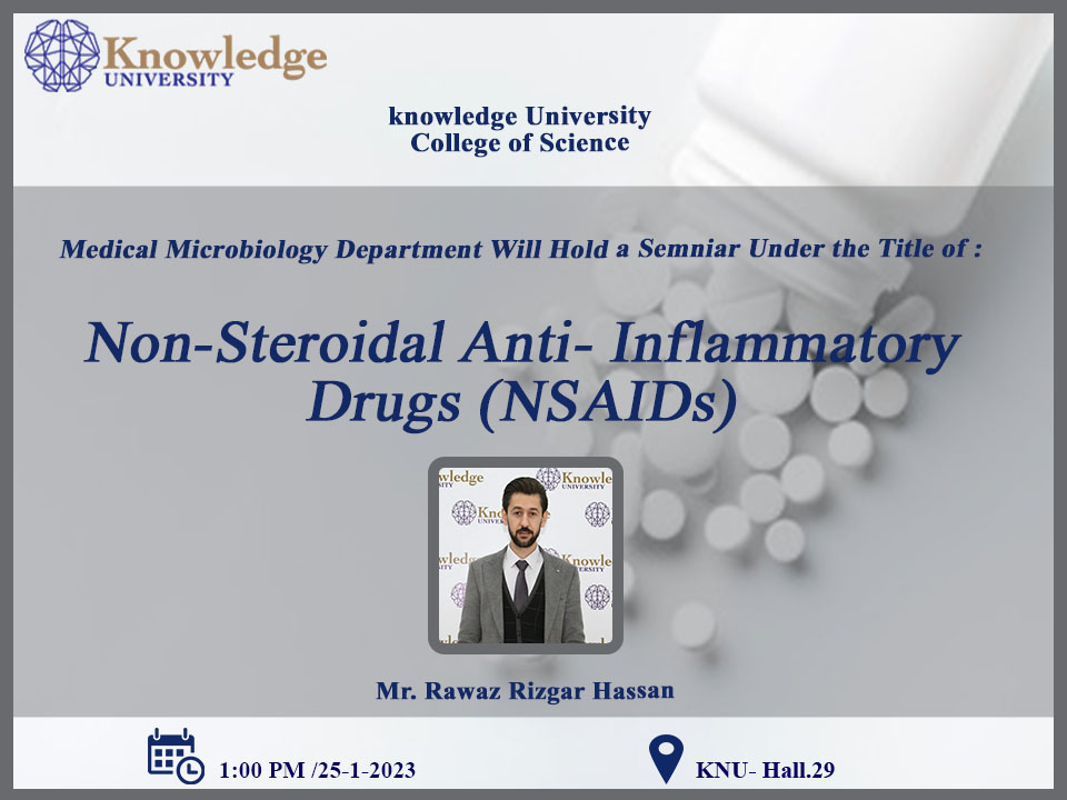 Non- steroidal anti- inflammatory drugs (NSAIDs)