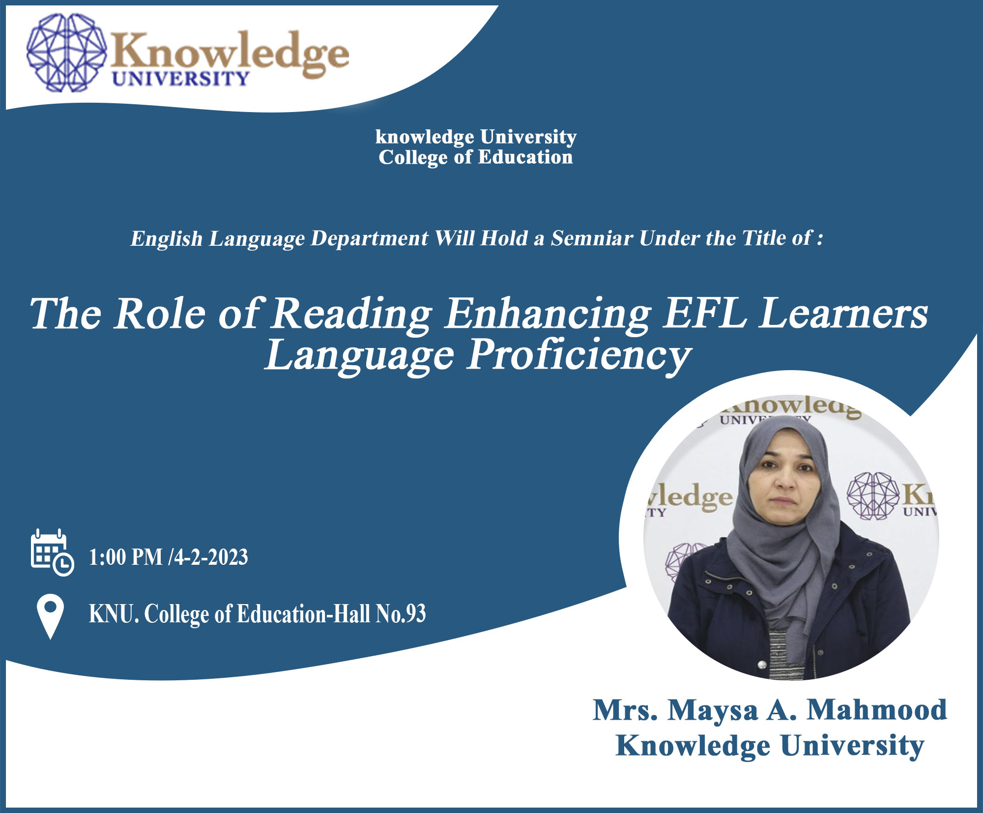 The Role of Reading in Enhancing EFL Learners\' Language Proficiency