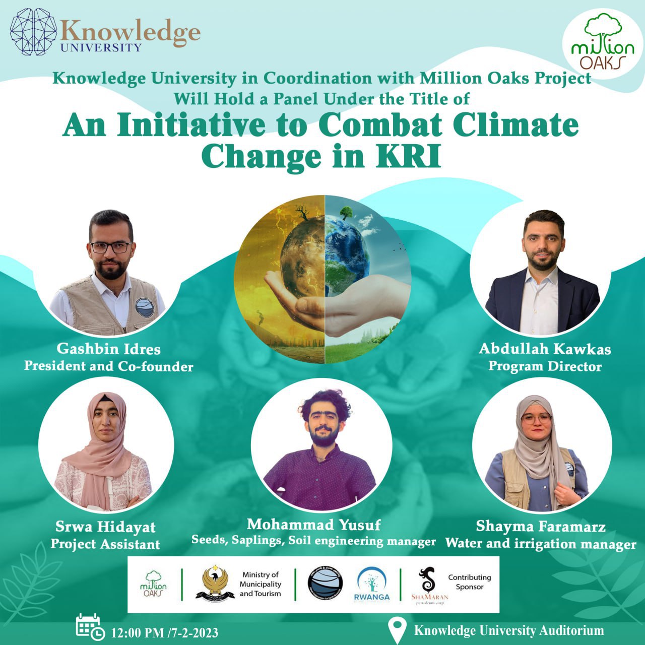 An initiative to Combat Climate Change in KRI