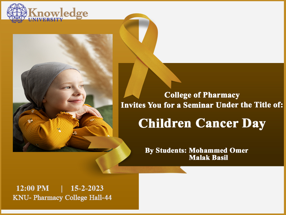 Children Cancer Day