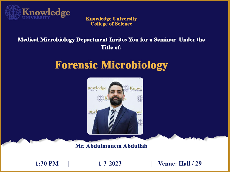 Forensic Microbiology