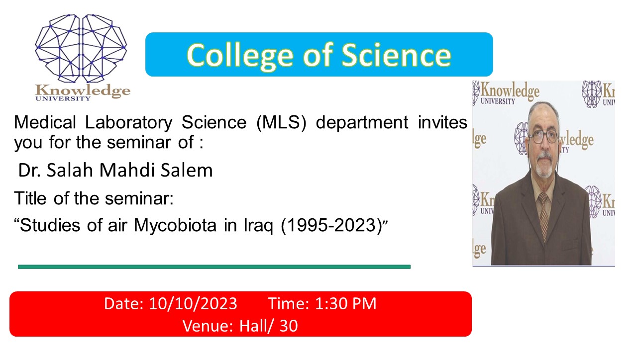 Studies of air mycobiota in Iraq (1995-2023).