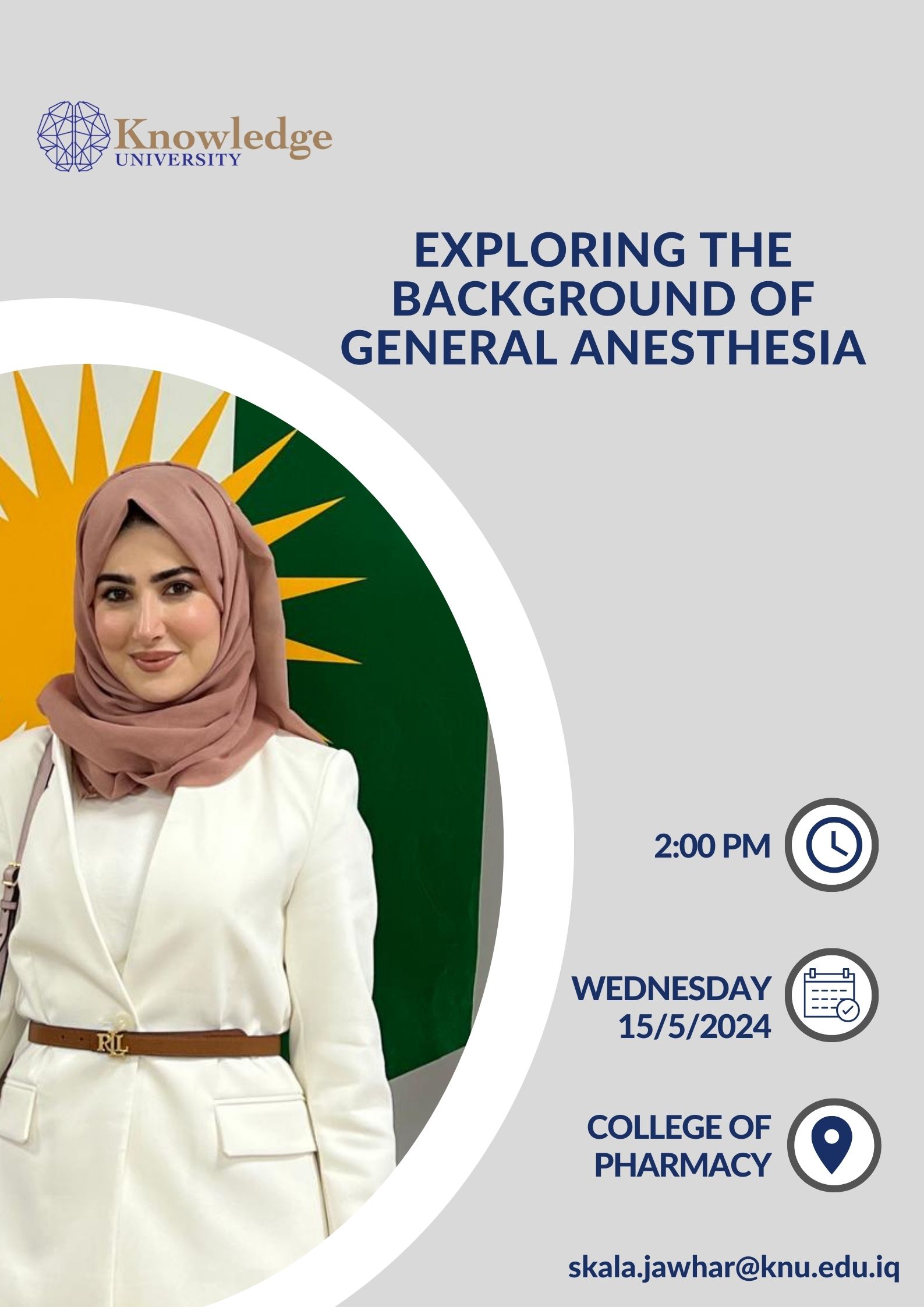 Exploring the  background of general anesthesia