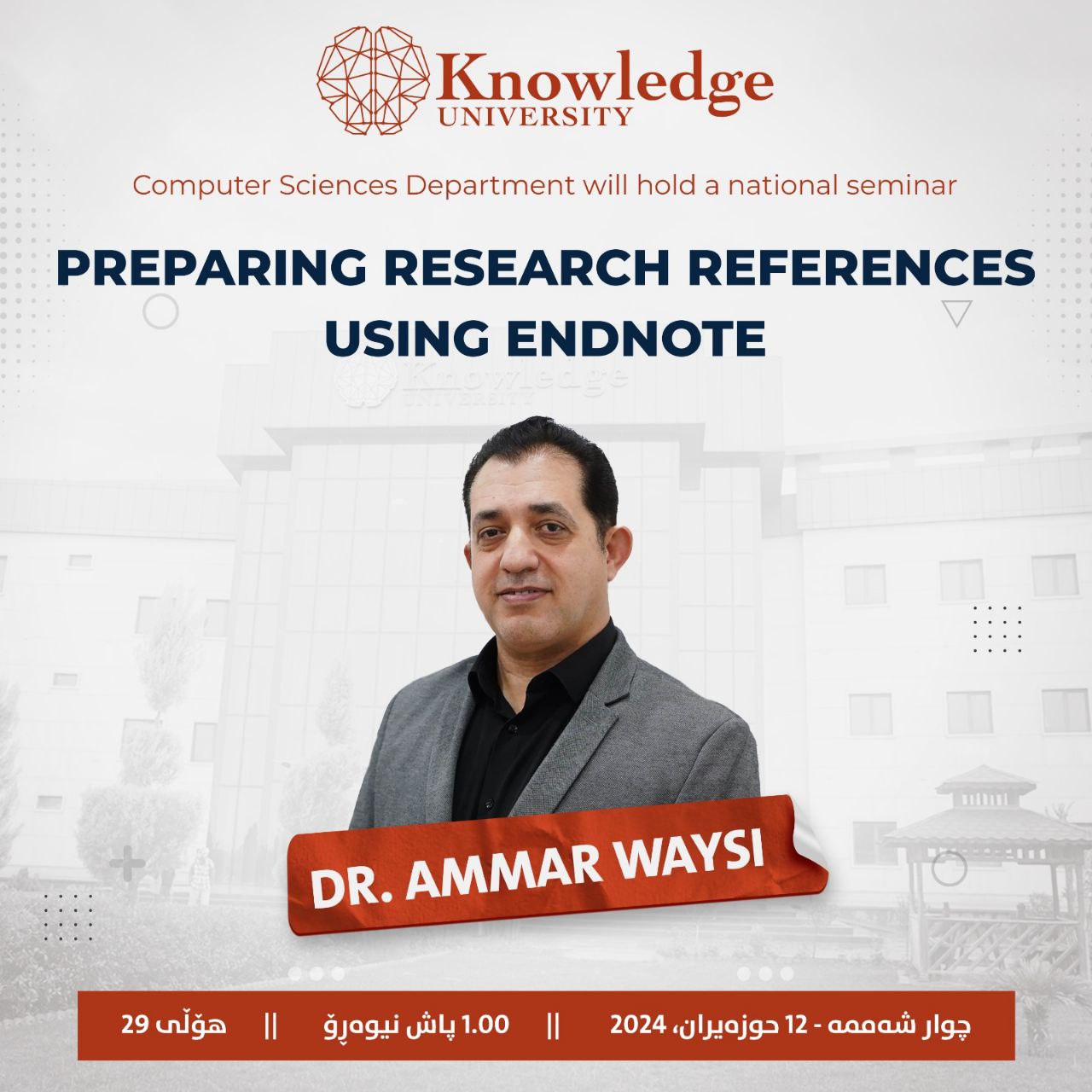 preparing research references using Endnote