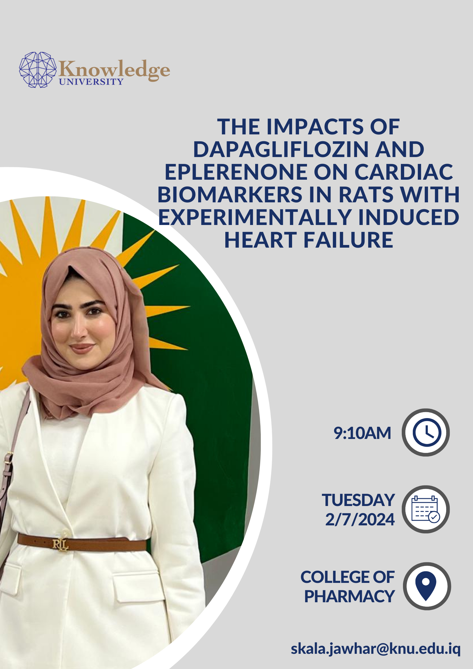 THE IMPACTS OF DAPAGLIFLOZIN AND EPLERENONE ON CARDIAC BIOMARKERS IN RATS WITH EXPERIMENTALLY INDUCED HEART FAILURE