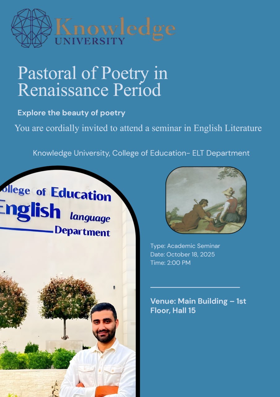 Pastoral of poetry in Renaissance period