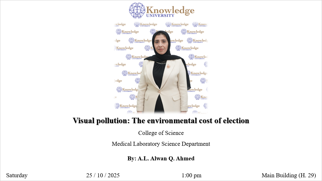 Visual pollution: The environmental cost of election