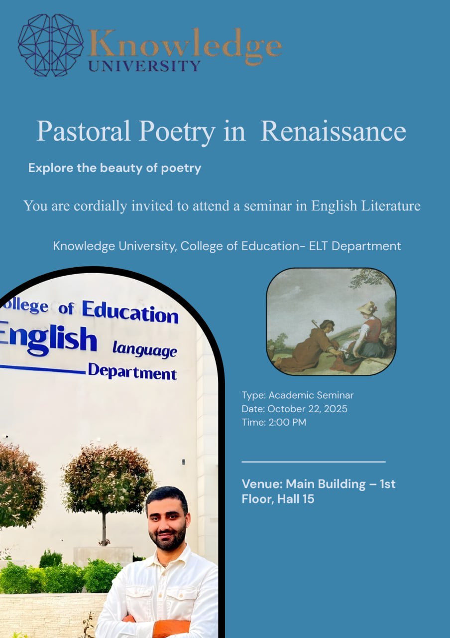 Pastoral Poetry in Renaissance