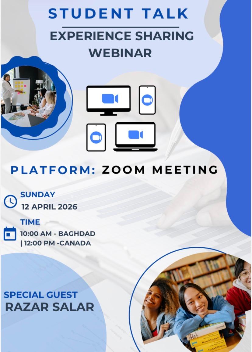Student talk: experience sharing