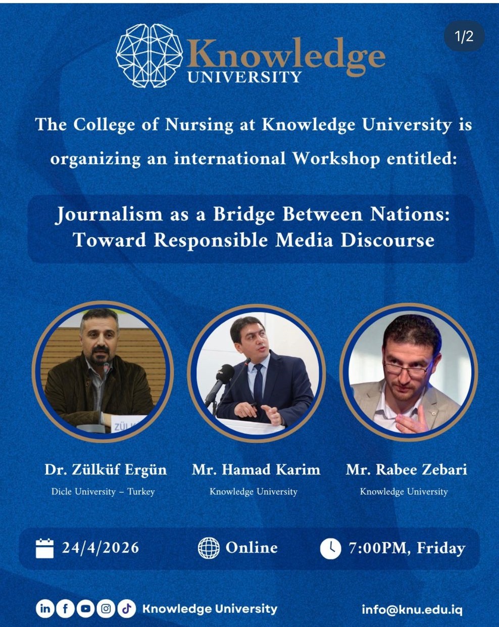 Journalism as a Bridge Between Nations: Toward Responsible Media Discourse