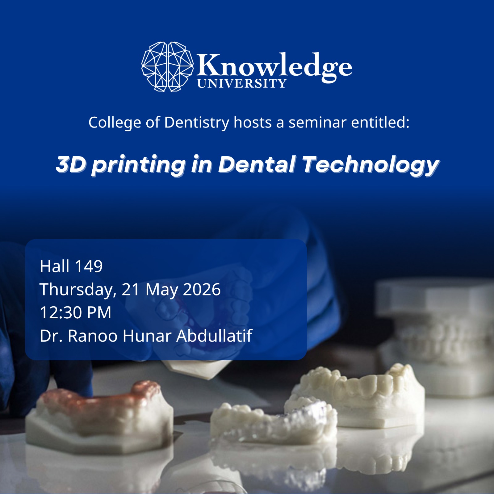 3D printing in Dental Technology