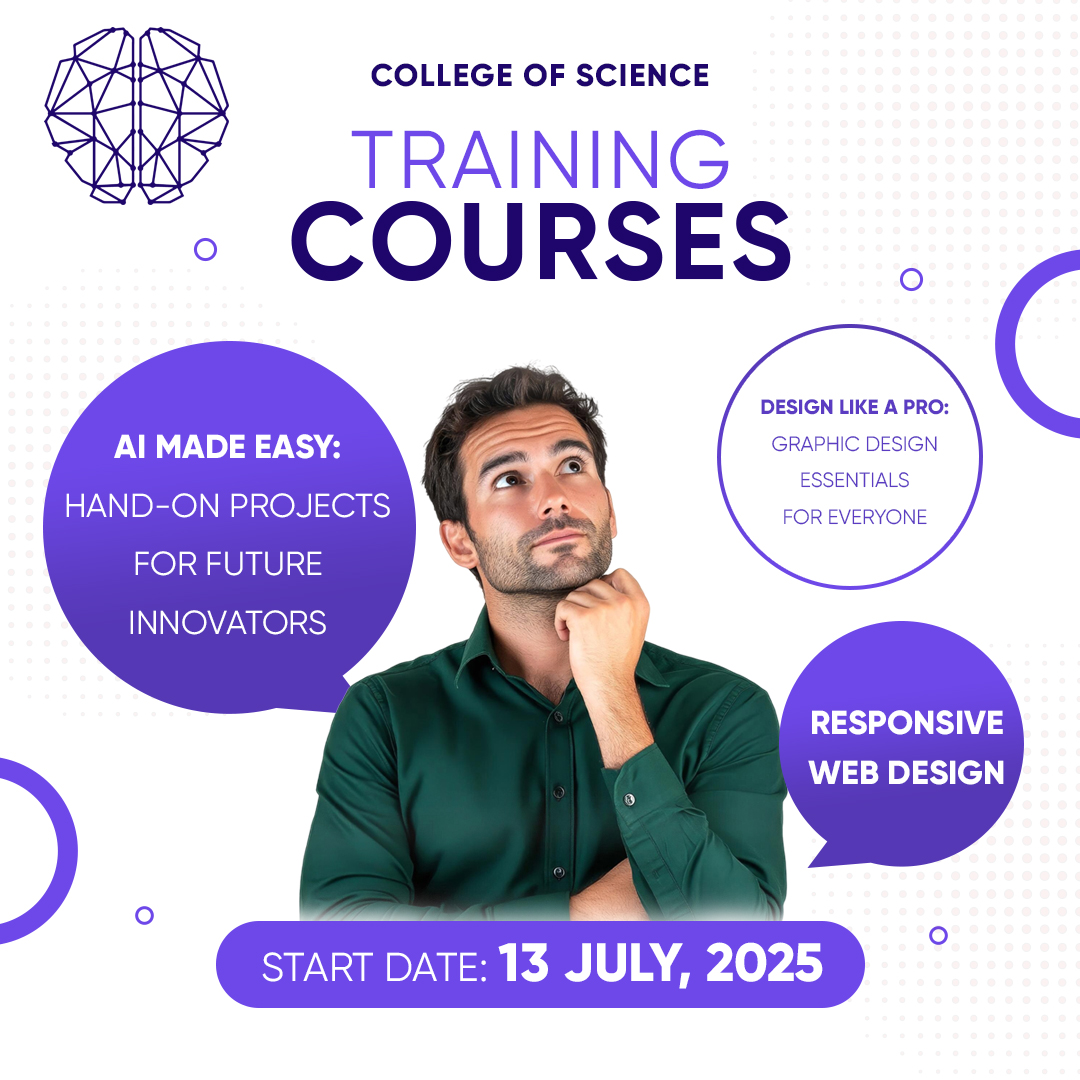 College of Science organize Upcoming Skill-Boosting Training courses for Summer 2025