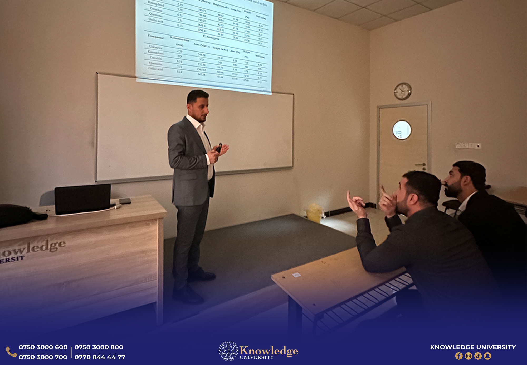 College of Science Organizes Seminar on Metabolic and Biological Analysis of Hawthorn Species