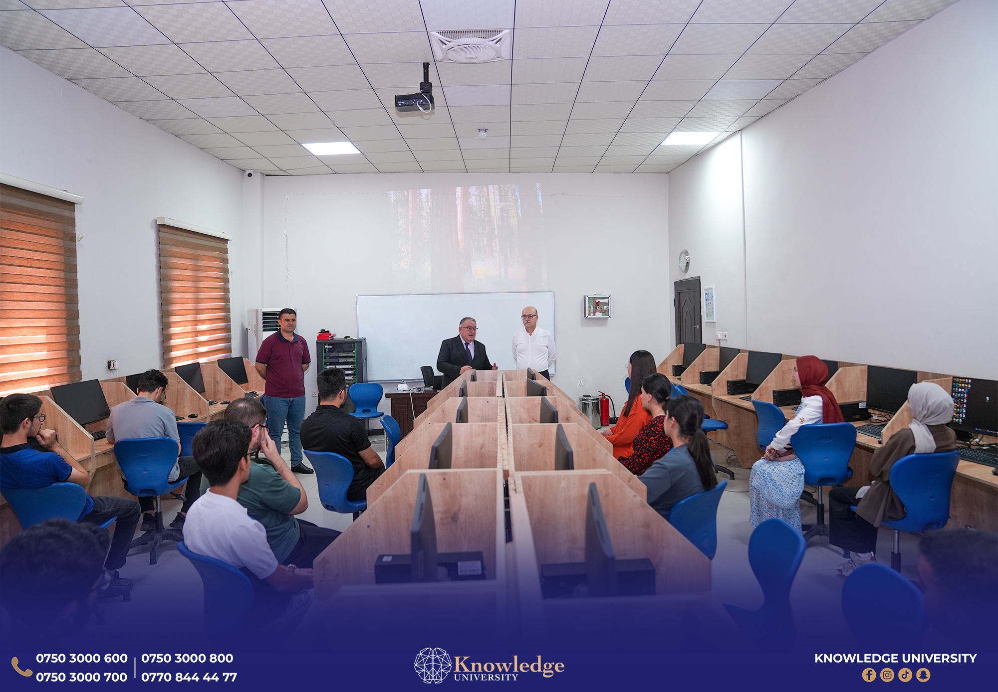 Training Course to Enhance Programming Skills Launched at Knowledge University Training Course to Enhance Programming Skills Launched at Knowledge University