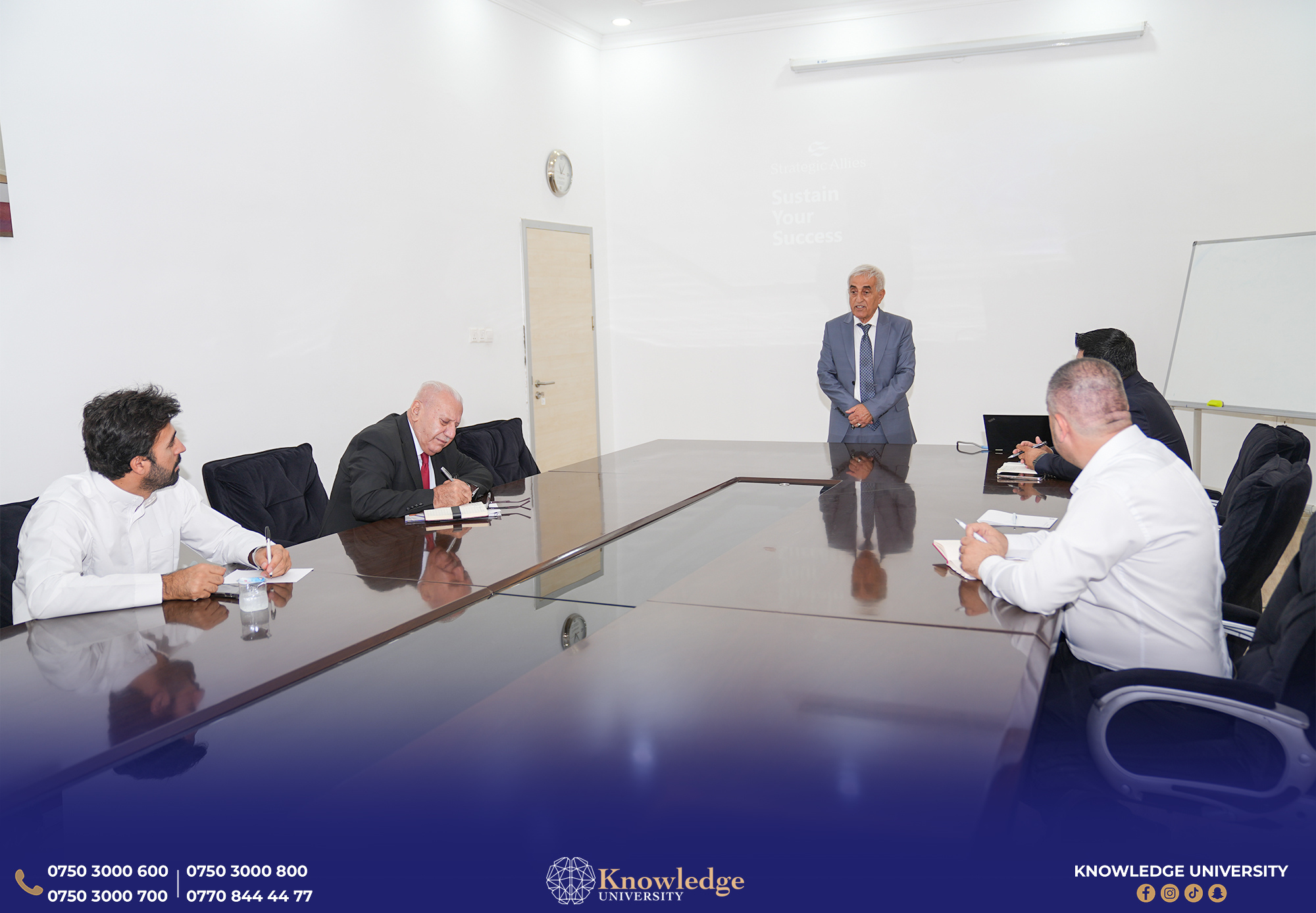 Strategic Planning Seminar at Knowledge University Focuses on Institutional Development