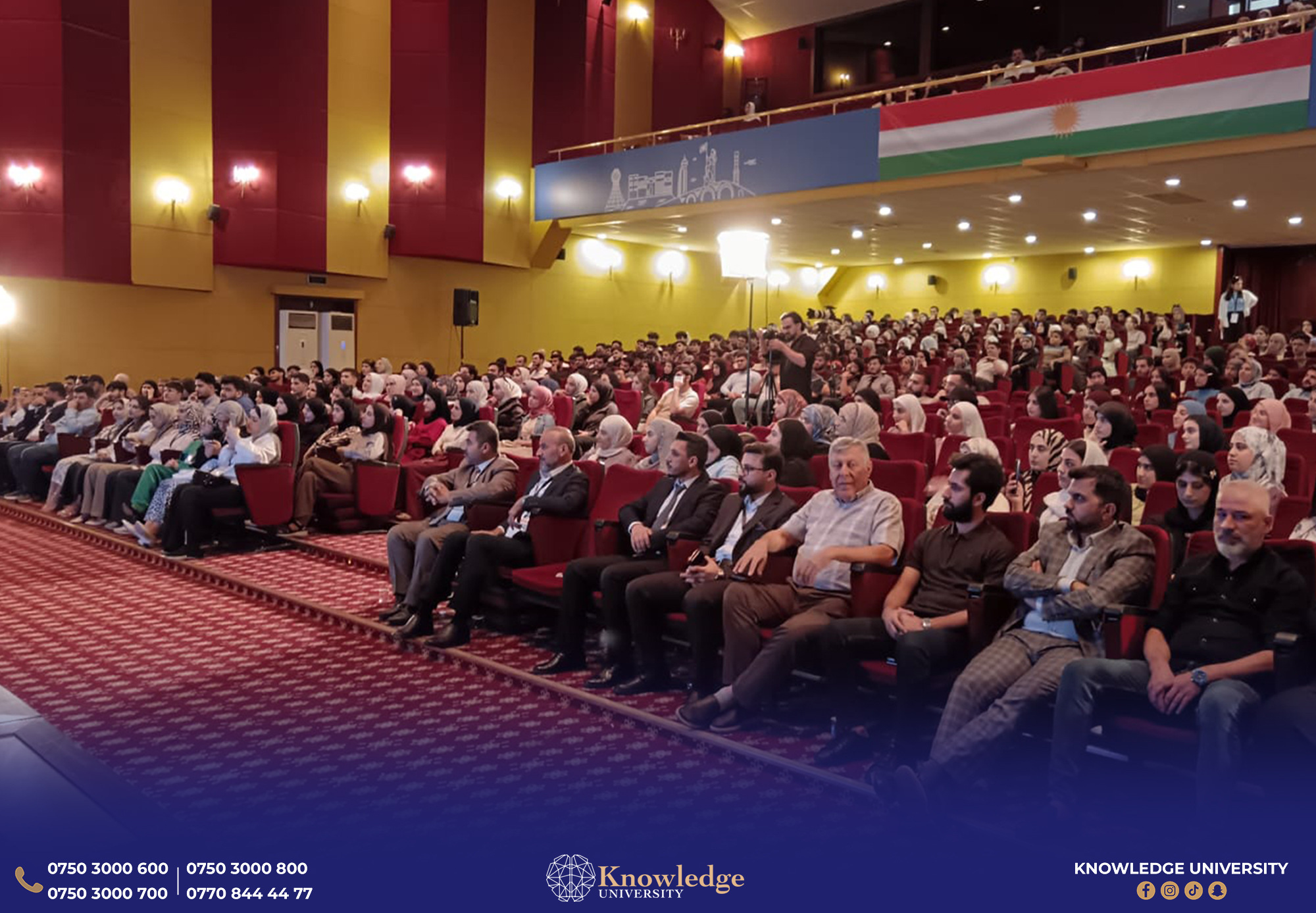 Knowledge University Sponsors Special Event for 12th Grade Graduates in Erbil