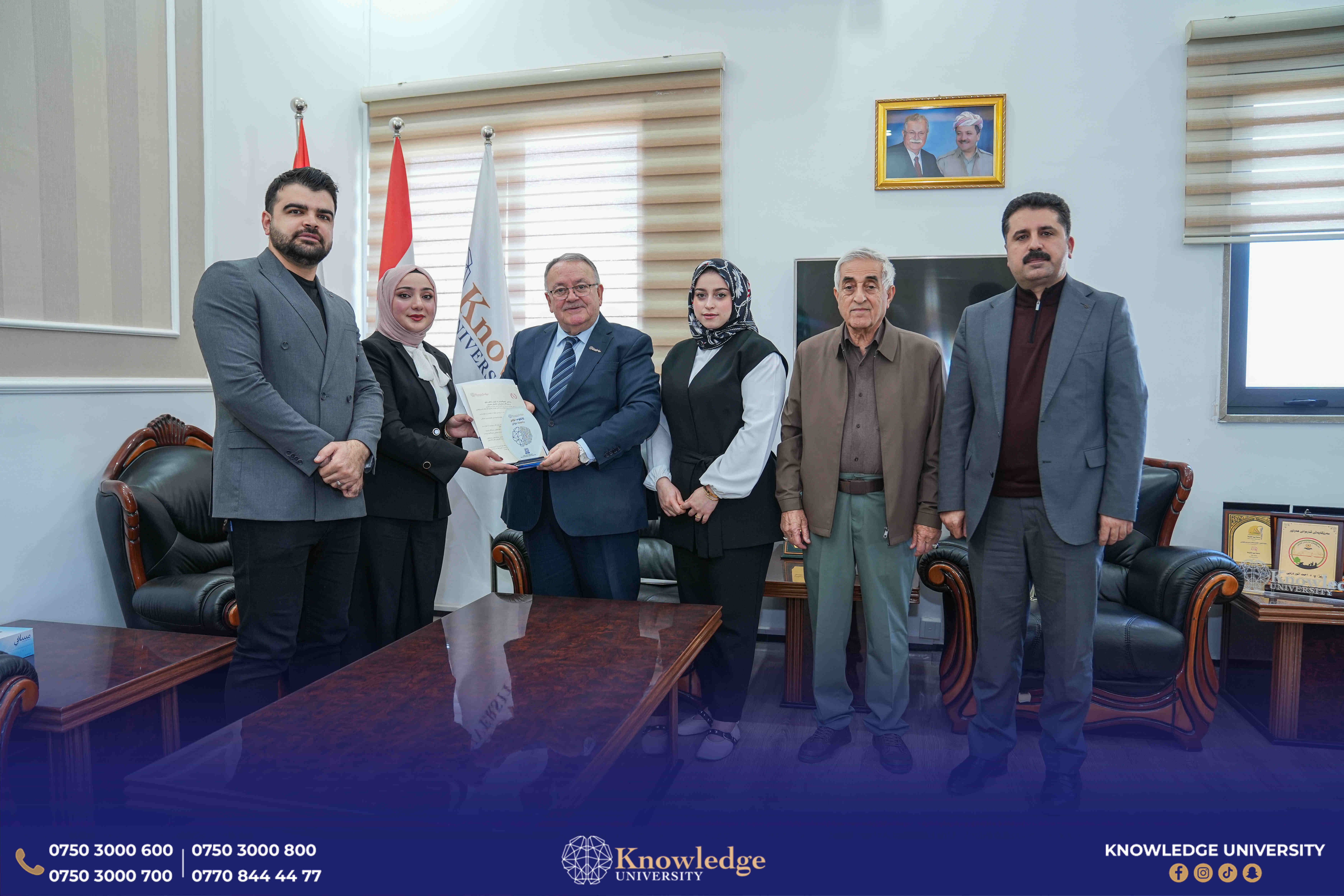 Strengthening Cooperation Between Knowledge University and the Nishtiman Private Institute