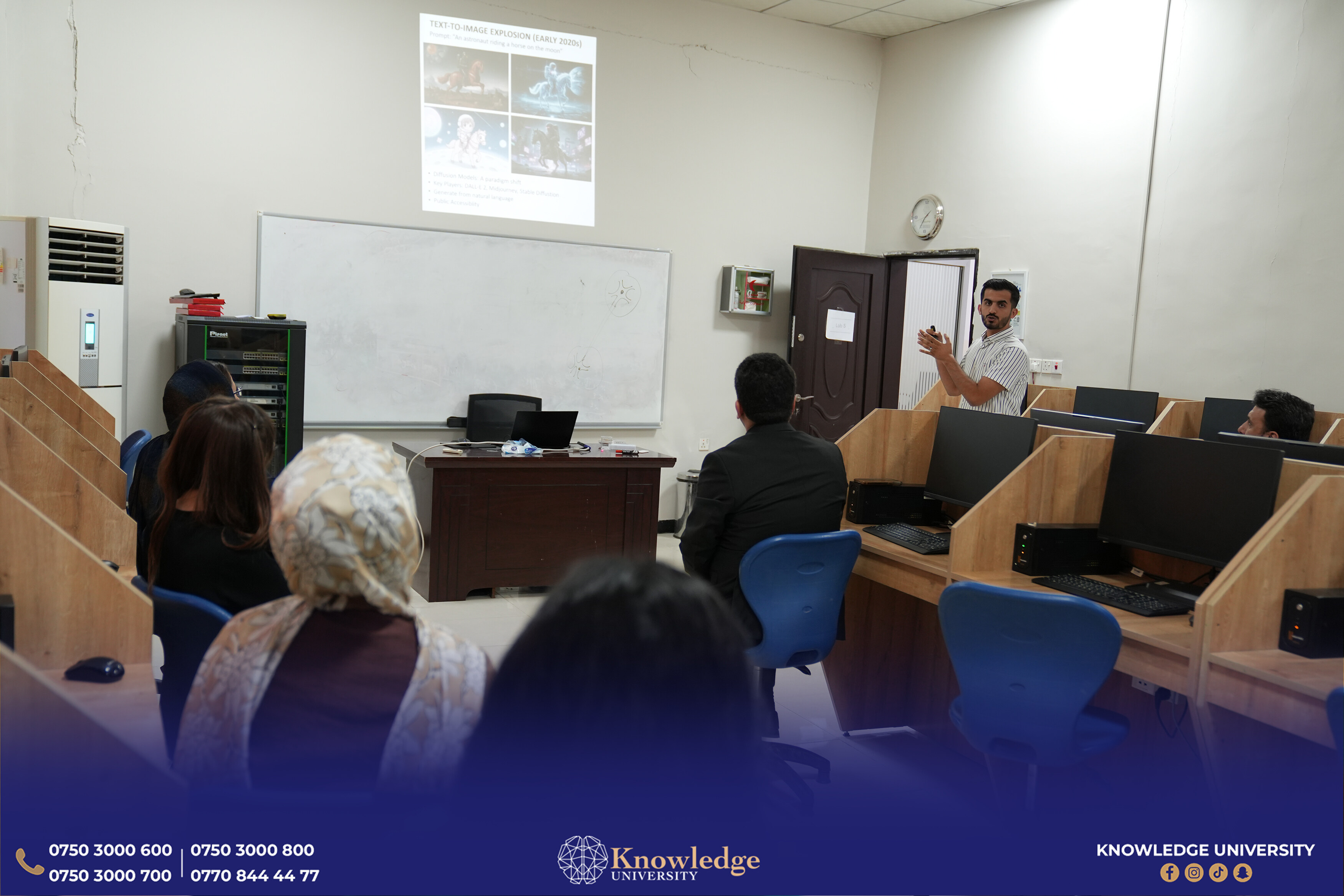 Computer Engineering Hosts Seminar on Latest AI-Based Image Generation Techniques