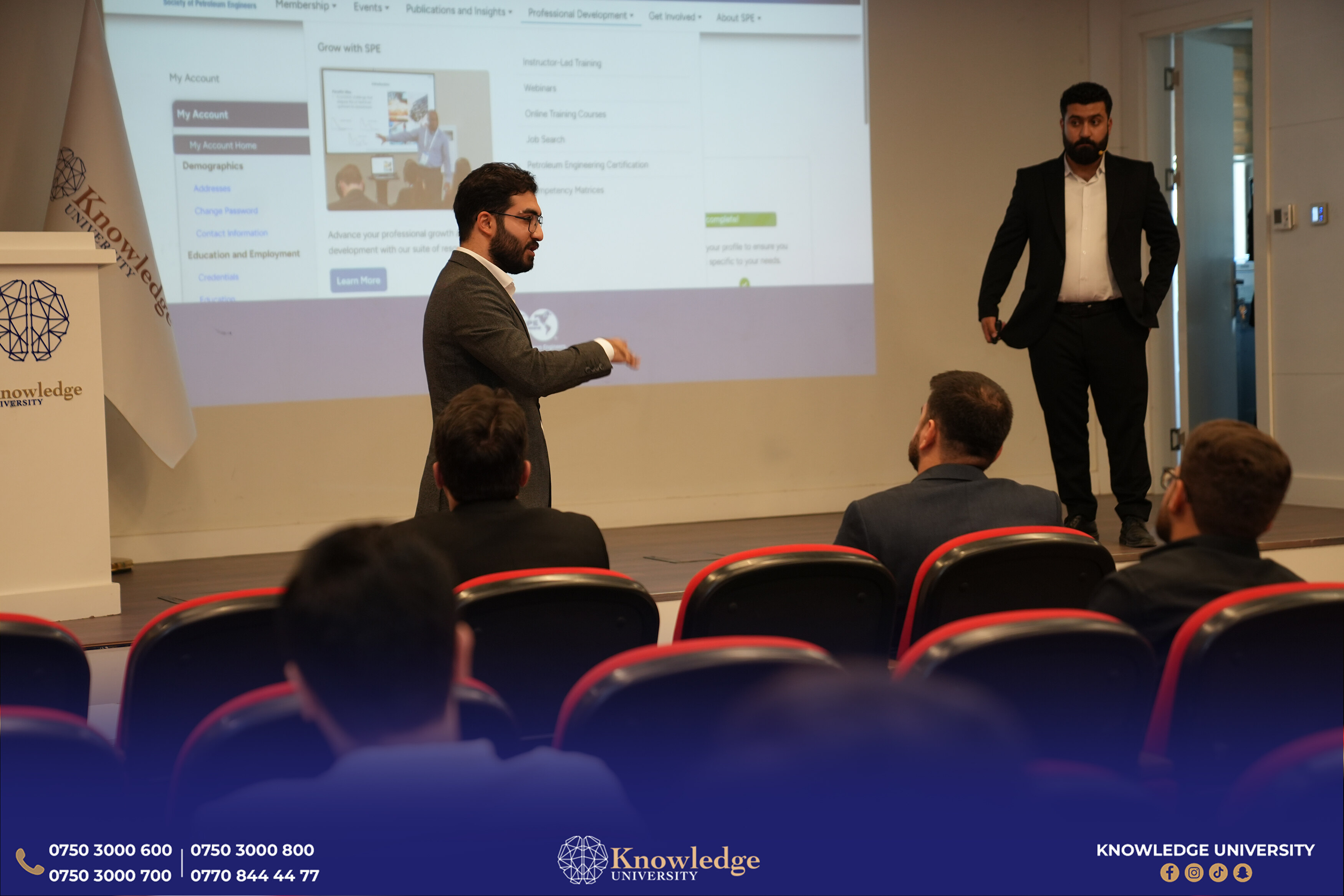 Petroleum Engineering Department and SPE Host Workshop on Connecting the Global Energy Community