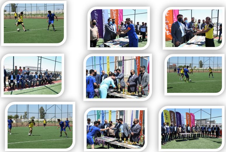 Department of Law held a Sport Activity (Football Champion)>