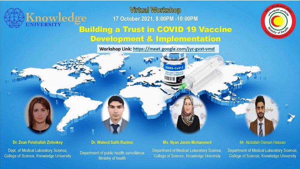 Building a Trust in COVID 19 Vaccine: Development & Implementation