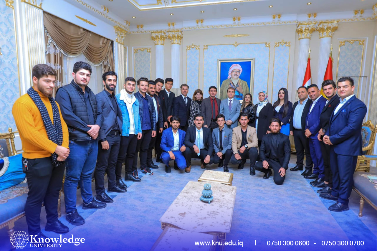 The law department at KNU made a scientific visit to Kurdistan parliament 