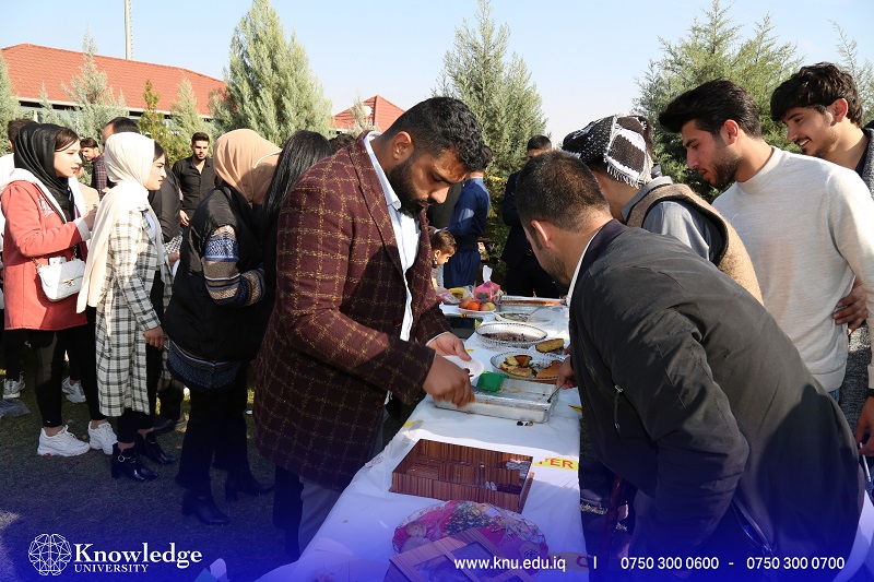 Departments of International Relations  Held an Art Activity for Showing Kurdish Cultural Foods & Sweets