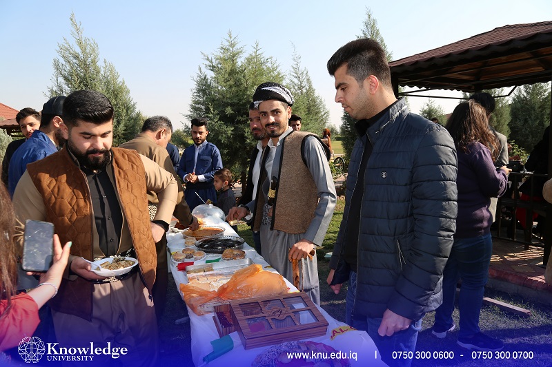 Departments of International Relations  Held an Art Activity for Showing Kurdish Cultural Foods & Sweets>