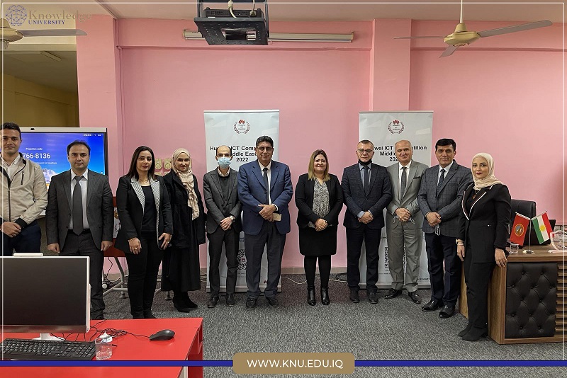 Computer Science Department participated in a workshop organized by Huawei ICT Academy - Erbil (Huawei Programs for Universities)