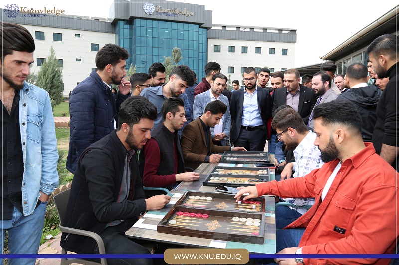 Department of Business Administration held a backgammon activity>