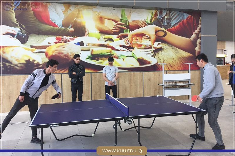Department of Law held a Sport Activity  (Table Tennis)>