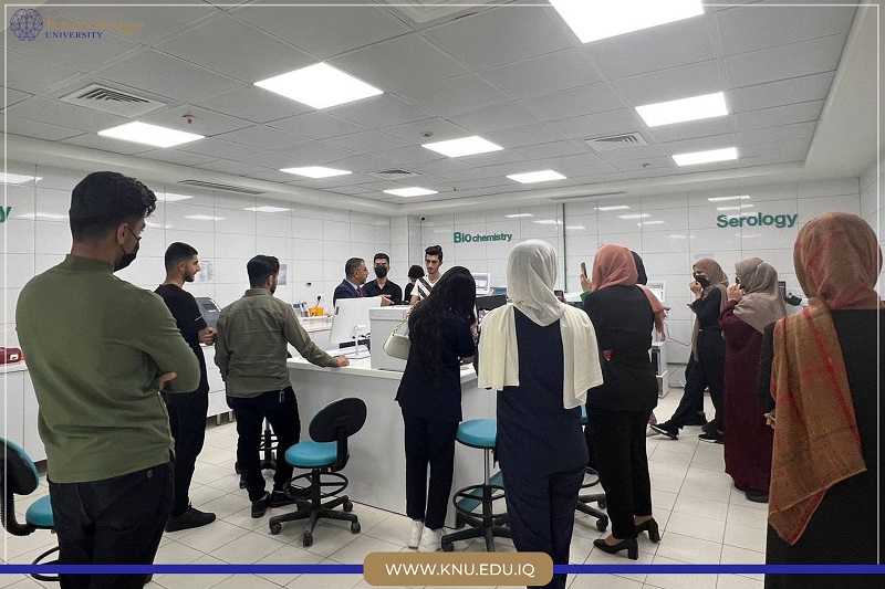 Medical Microbiology Department made a scientific visit to the Mehrabani Hospital in Erbil 