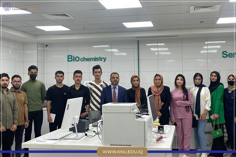 Medical Microbiology Department made a scientific visit to the Mehrabani Hospital in Erbil >