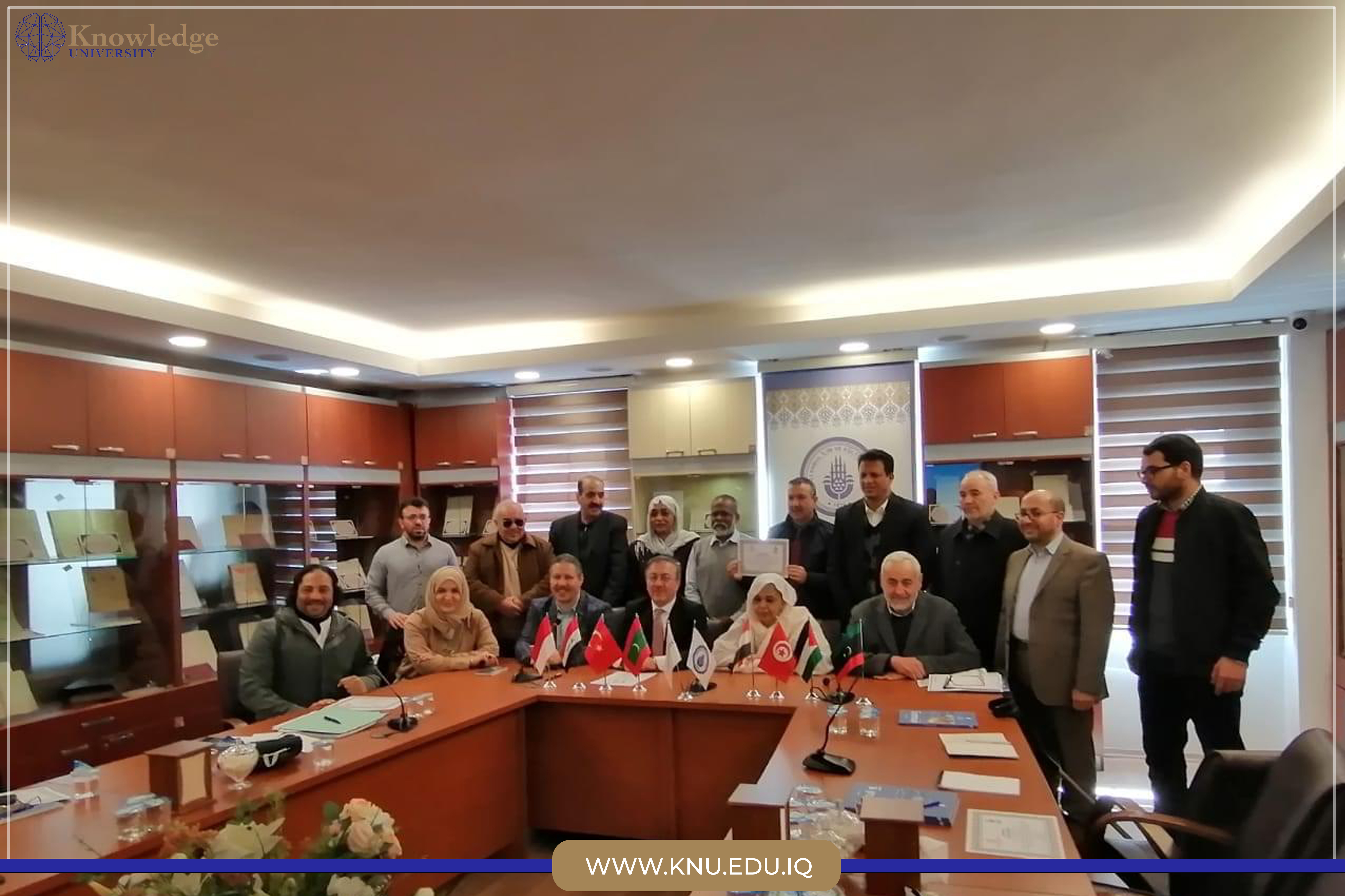 Asst.Prof.Dr.Nohad AlOmari participated in the scientific workshop of Union of AFRO-ASIA Universities (UAAU) in cooperation with the Istanbul Foundation for Science and Culture in Turkey>