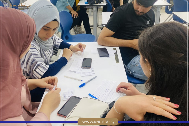 ELT department at Knowledge University held a Conversation Club program ELT department at Knowledge University held a Conversation Club program