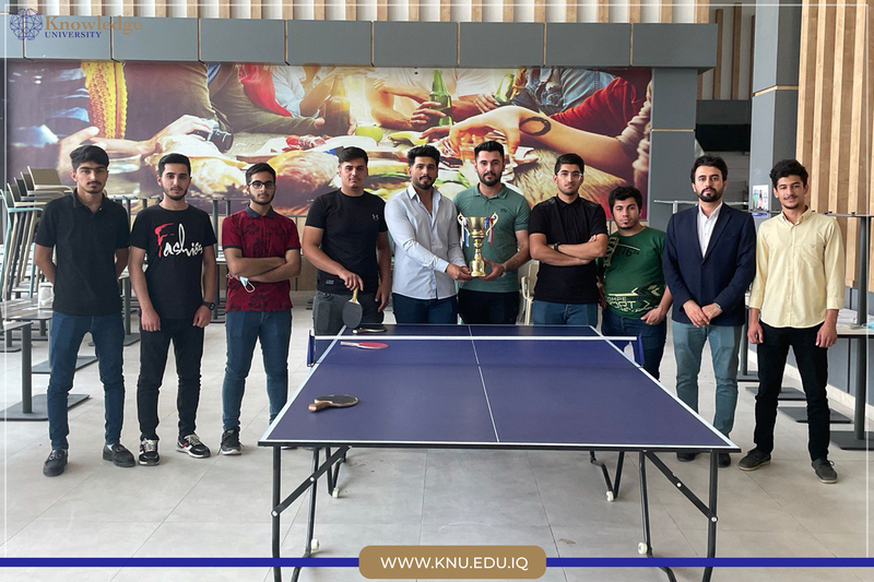 Department Of Computer Engineering Held A Sport Activity (Table Tennis)>