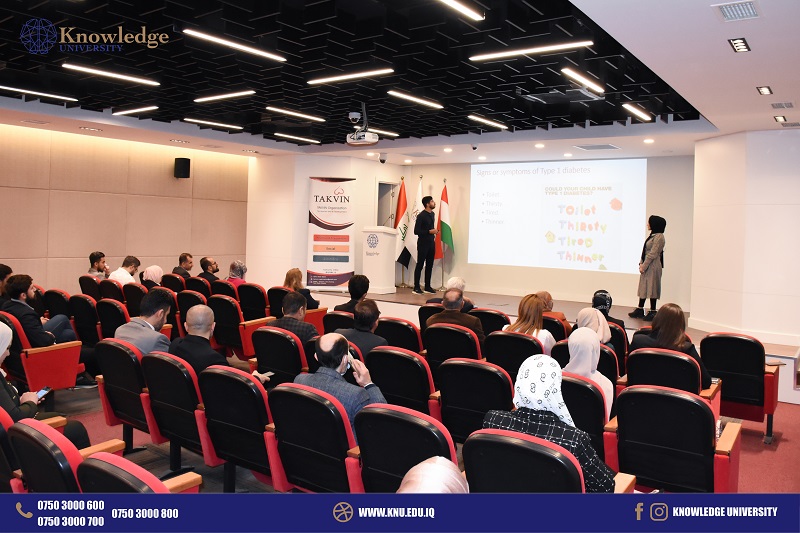 knowledge University  held a national workshop under the title of (World Diabetes Day). 