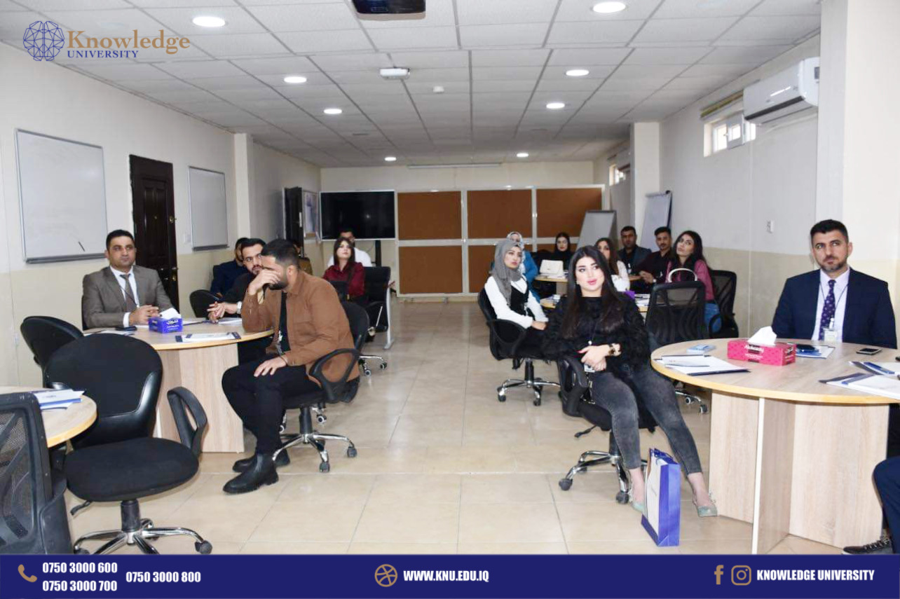 The UNAMI Human Rights Office, in coordination with Knowledge University  organized a briefing session with a particular focus on human rights aspects of the Mission’s work.>