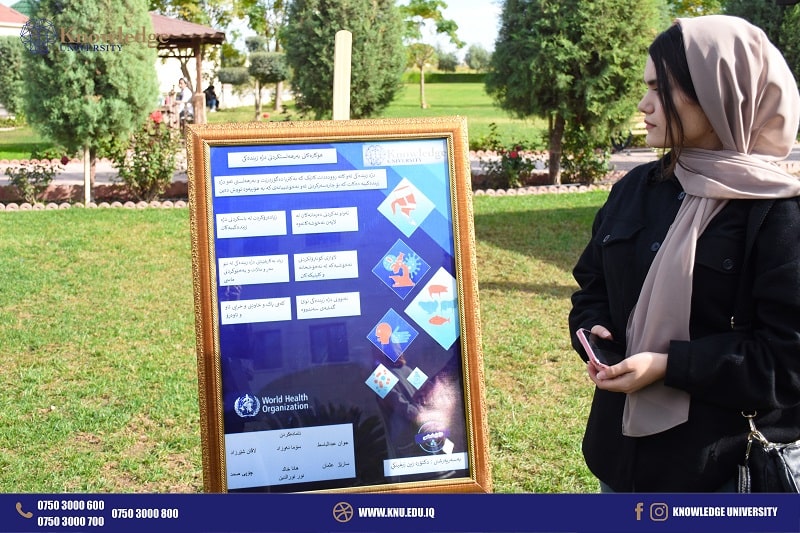 Department of Medical laboratory science, held a poster exhibition on World Antimicrobial Awareness Week>