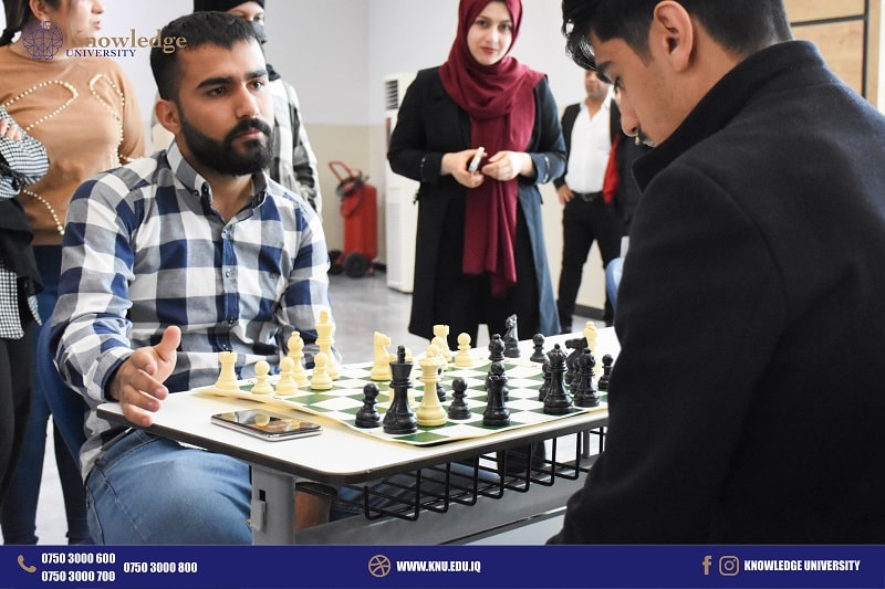 College of Engineering conducted a chess game>