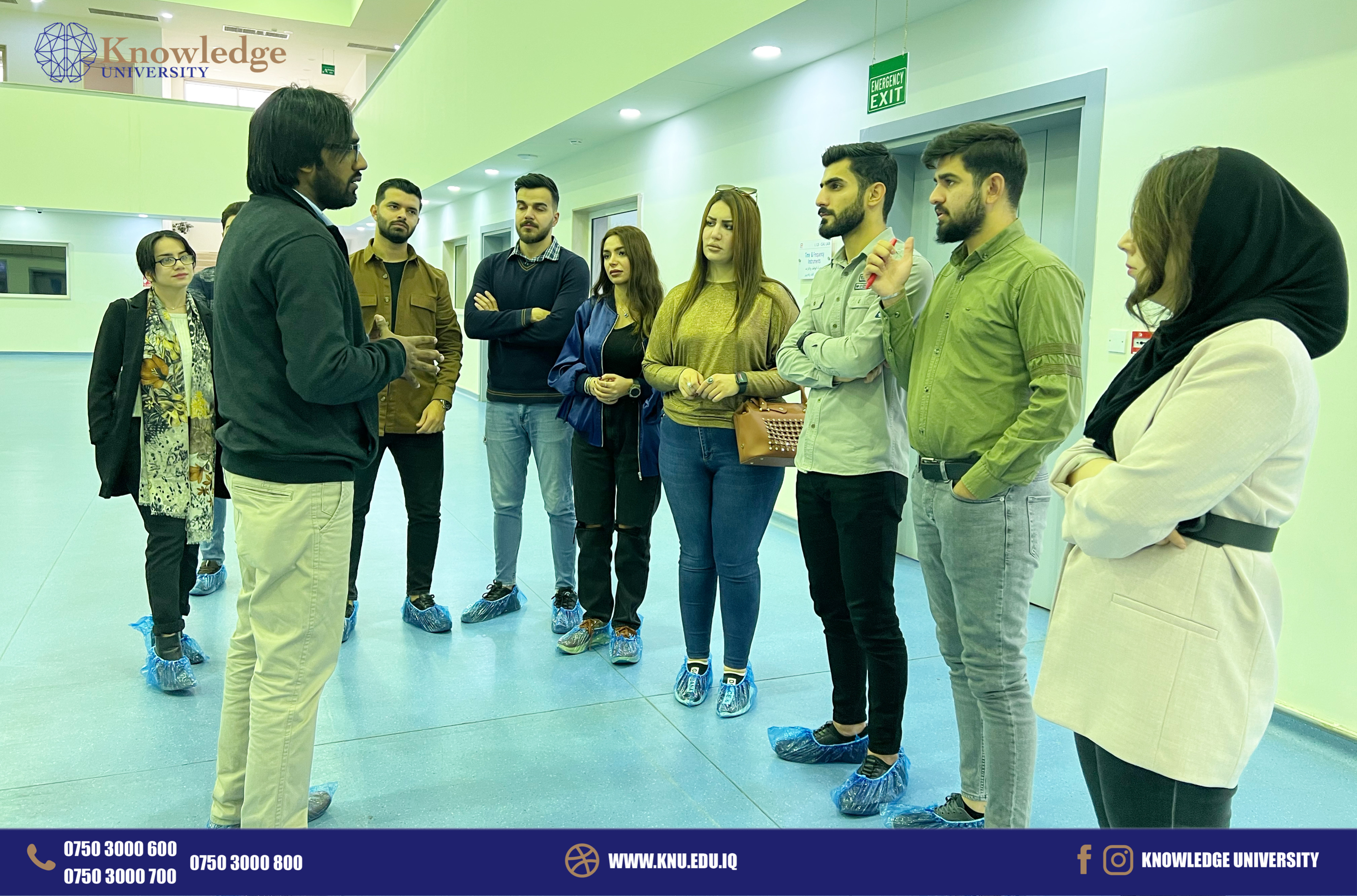 Fourth-year students of Knowledge University Went on a scientific trip>