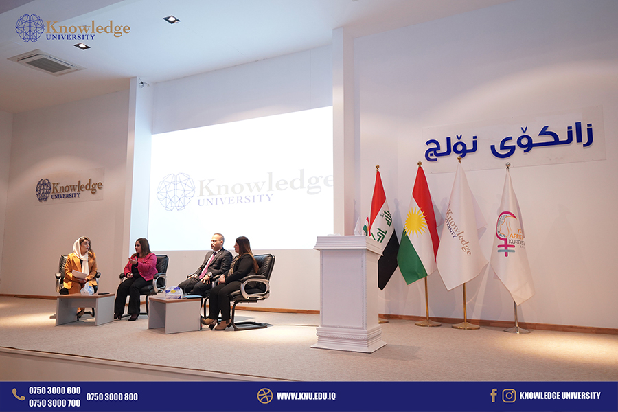 Self-Control among Youth: Workshop and Panel Discussion held at Knowledge University in partnership with the Kurdistan Women Union>