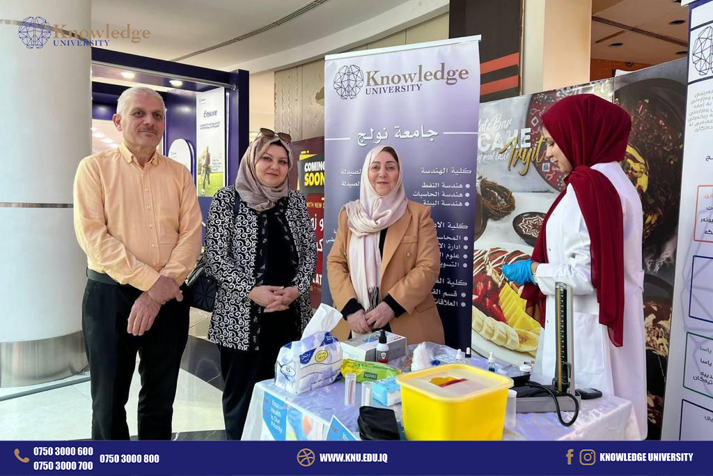 Medical Microbiology Students conducted Health Test Activity to visitors of Family Mall