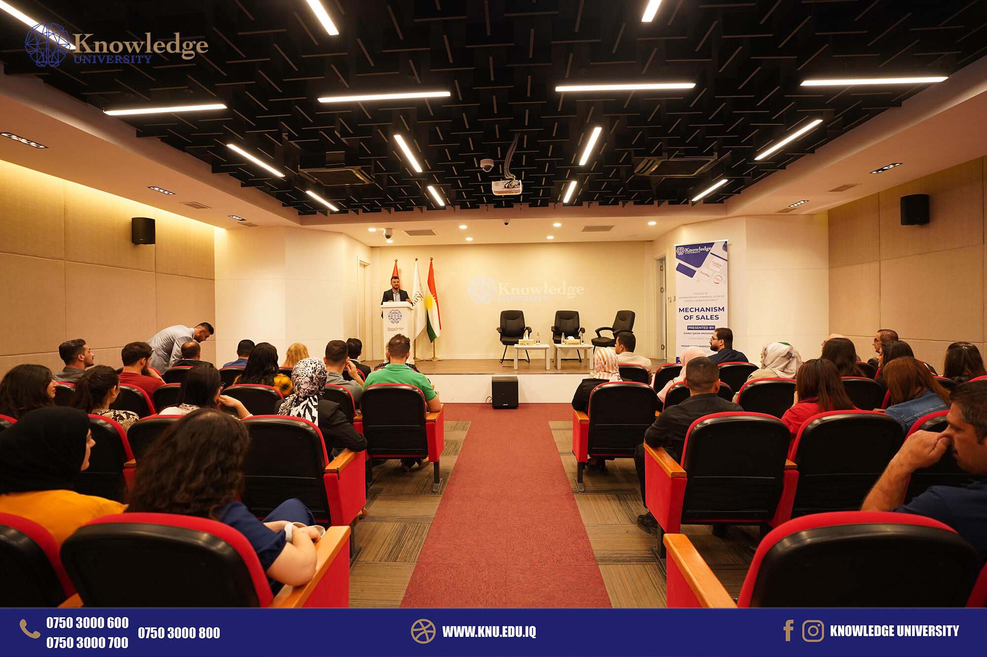 College of Administrative and Financial Sciences Hosts a Workshop with Fastlink Company Experts